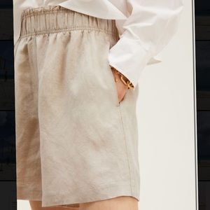 H&M linen shorts - Medium